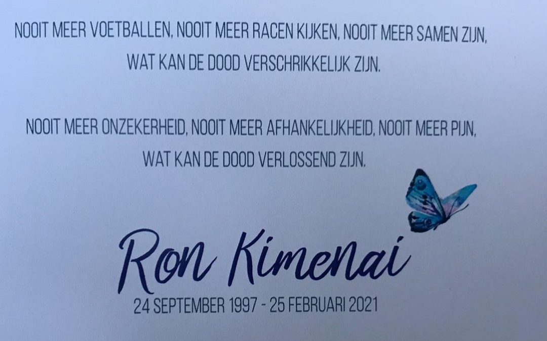 Afscheid Ron Kimenai