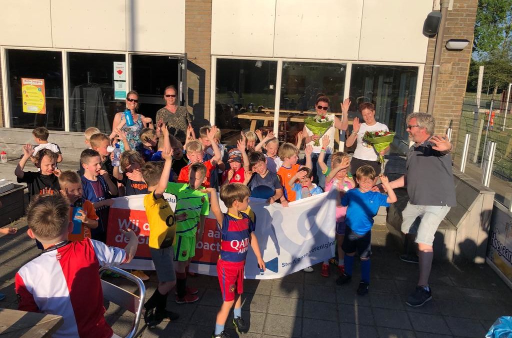 Clinic voor bestverkopende teams van de Grote Club Actie