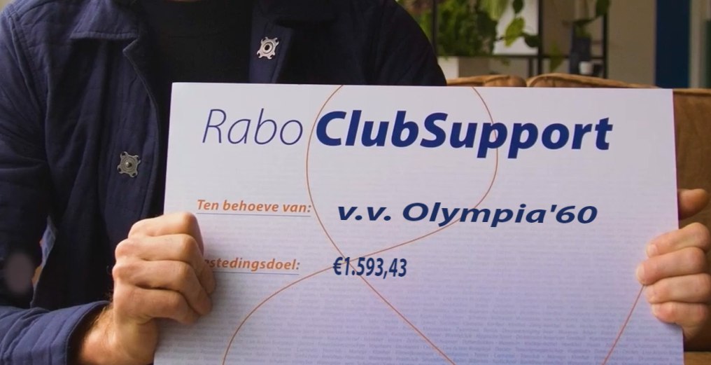 Mooie opbrengst Rabo Clubsupport