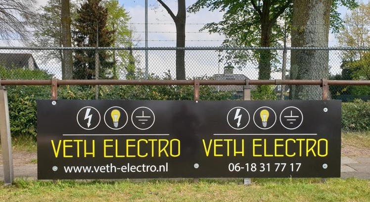 Welkom nieuwe sponsor Veth Electro