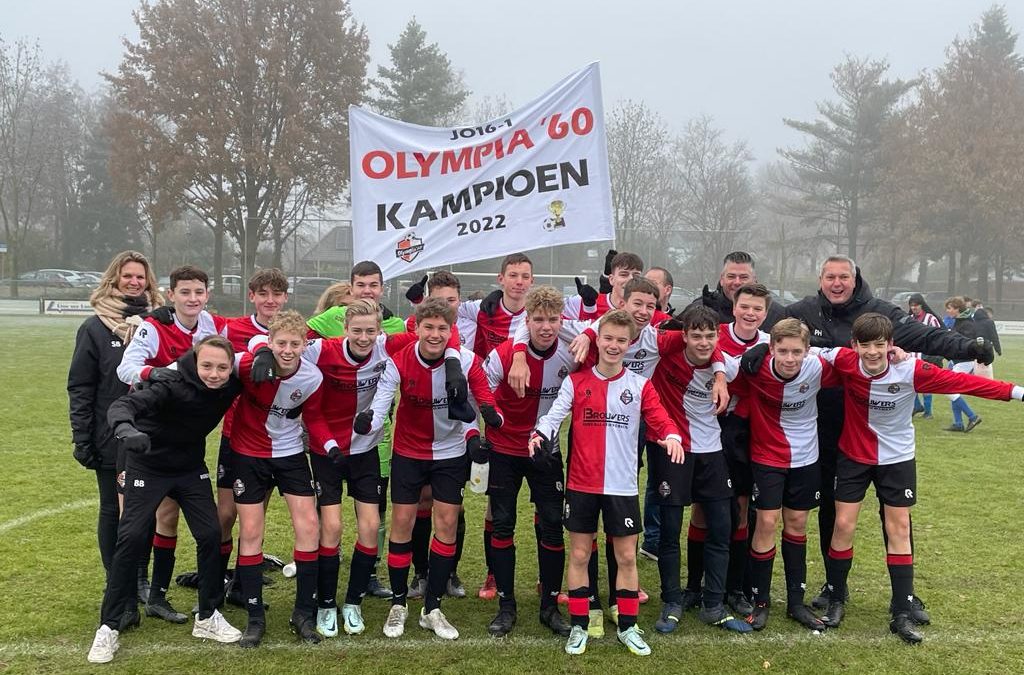 Olympia’60 JO16-1 kampioen