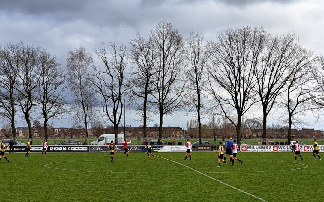 Thymo de Bruijn scoort in extremis 0-1 voor Olympia’60