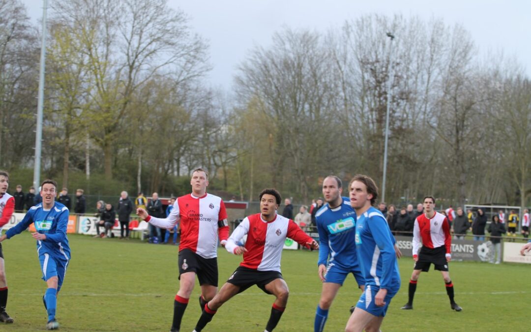 Olympia’60 houdt punt over aan nat voetbalgevecht